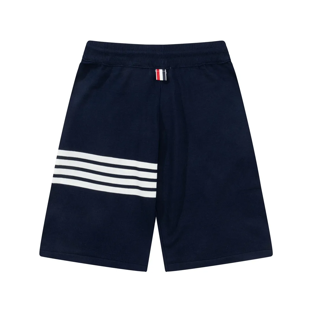 Thom Browne🇳🇱 2023SSNew Arrival ， ， ， ，4 ， ， ， Breathable， ， Navy Blue Sizes M-XXL